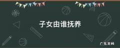子女抚养权归谁 子女由谁抚养