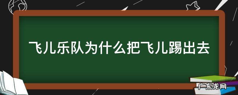 飞儿乐队为什么把飞儿踢出去 飞儿乐队为什么要踢了飞