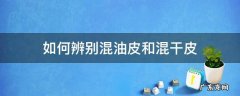 怎么辨别干皮油皮和混油皮混干皮 如何辨别混油皮和混干皮