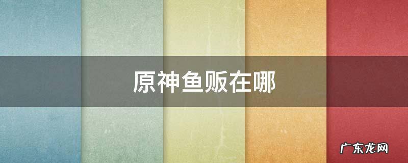 原神鱼贩在哪 原神卖鱼在哪