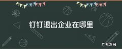 钉钉退出企业在哪里 钉钉退出企业在哪里还会在群里吗