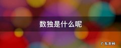数独是什么呢 数独为什么叫数独