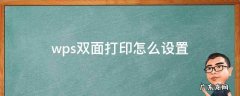 wps双面打印怎么设置页码 wps双面打印怎么设置
