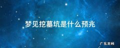 梦见挖墓坑是什么预兆,挖出棺材 梦见挖墓坑是什么预兆