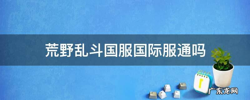 荒野乱斗国际服与国服互通吗 荒野乱斗国服国际服通吗