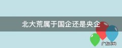北大荒属于国企还是央企 北大荒集团是央企是什么级别