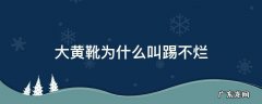 大黄靴 踢不烂 大黄靴为什么叫踢不烂