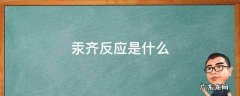 汞齐反应是什么 汞齐反应原理