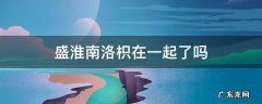 洛枳和盛淮南 盛淮南洛枳在一起了吗
