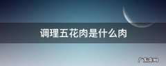调理五花肉是什么肉 调理五花肉是怎么回事