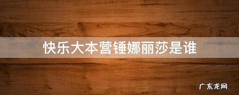 快乐大本营锤娜丽莎是谁 锤娜丽莎上快本是哪期