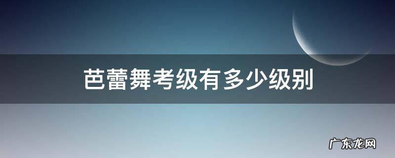 芭蕾舞考级有多少级别 芭蕾舞级别一共是几级