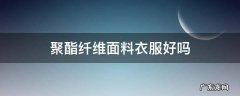 聚酯纤维面料衣服好吗 衣料聚酯纤维好不好