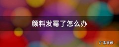 果冻颜料发霉了怎么办 颜料发霉了怎么办