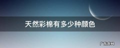 天然彩棉有几种颜色 天然彩棉有多少种颜色