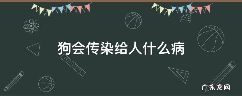 狗会传染给人什么病菌 狗会传染给人什么病