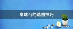 桌球球杆怎么选 桌球台的选购技巧