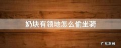 奶块有领地怎么偷坐骑 奶块别人领地消失怎么牵走坐骑