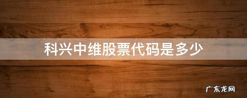 科兴中维股票002549 科兴中维股票代码是多少