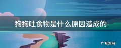狗狗吐食物是怎么回事 狗狗吐食物是什么原因造成的