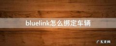 bluelink怎么绑定车辆 bluelink怎样绑定车辆