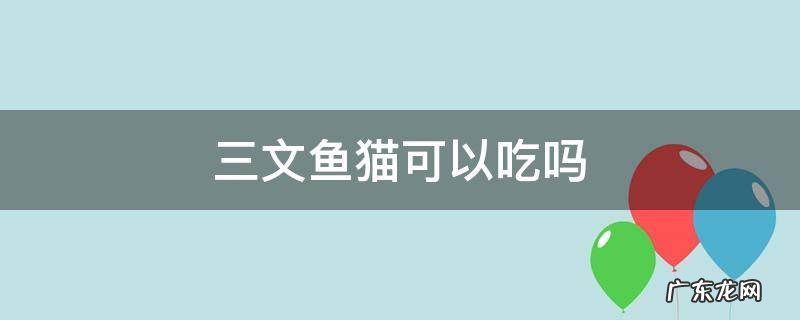 猫能吃三文鱼不 三文鱼猫可以吃吗