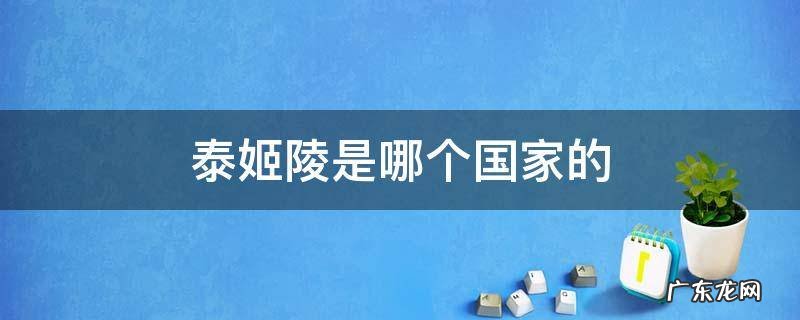 泰姬陵是哪个国家的 泰姬陵是哪个国家的标志性建筑