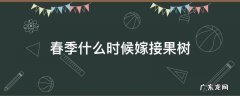 春季什么时候嫁接果树合适 春季什么时候嫁接果树
