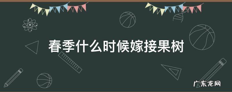 春季什么时候嫁接果树合适 春季什么时候嫁接果树