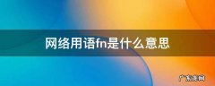 fnn网络语是什么意思 网络用语fn是什么意思